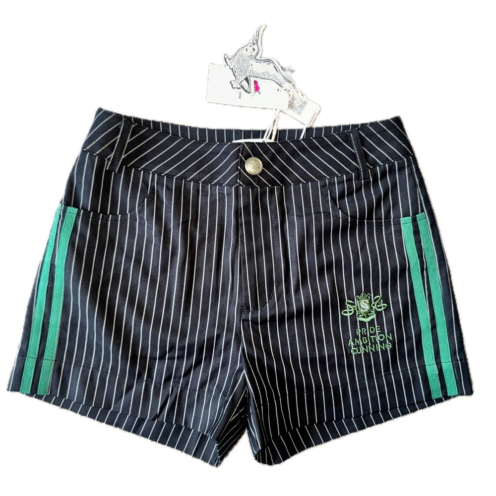 New Med Slytherin Harry Potter Striped Shorts Green Wizarding World Universal